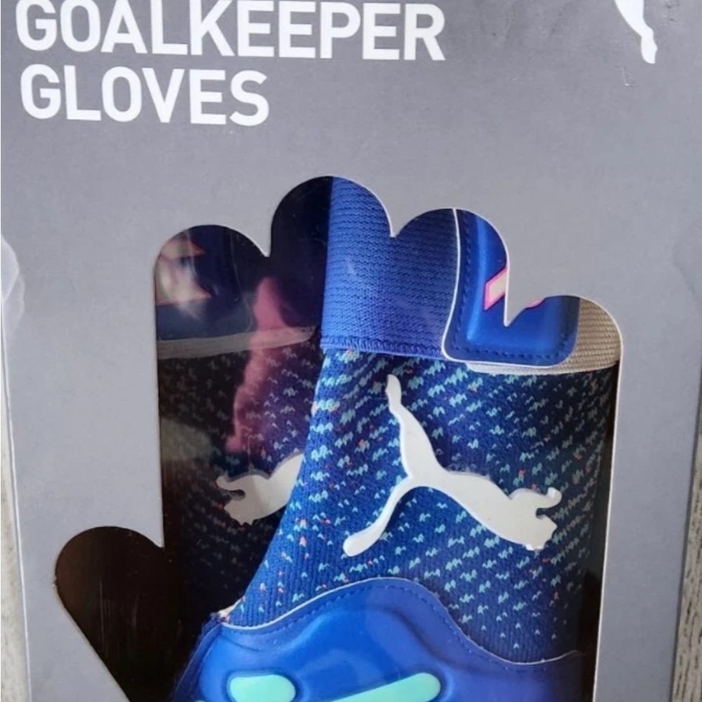 Puma FUTURE EDERSON Pro Hybrid Goalkeeper Gloves Size 7 Hybrid Cut NEW IN BOX - Picture 4 of 4